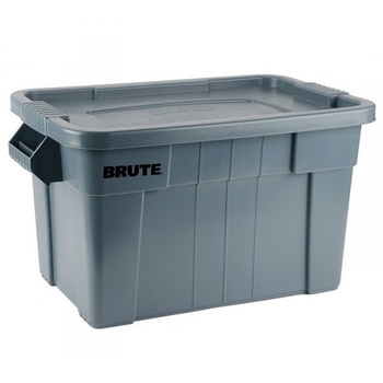 Container de transport pentru alimente din polietilenă BRUTE capac. 75 l gri | RUBBERMAID 9S31-00-GRY