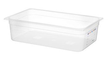 Recipient GN 1/1 adâncime 15 cm din polipropilenă HACCP | HENDI 880067