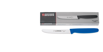 Set de cuțite cu margine zimțată - 11 cm, 6 piese, albastru | GIESSER MESSER 8365 wsp 11-6 b