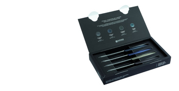 Set de cuțite - 11 cm, 4 piese | GIESSER MESSER 8365 wsp 11-4 gm