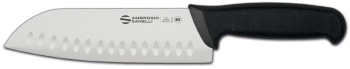 Cuțit Santoku cu caneluri Supra, lung. 32 cm | AMBROGIO SANELLI S350.018