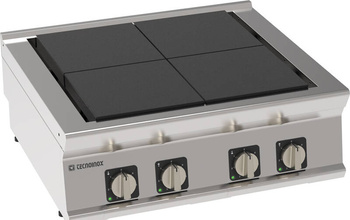 Aragaz electric, 4 plite reglabile | TECNOINOX 716100