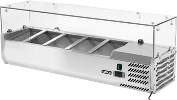 Vitrină frigorifică 5x1/4 GN | YATO YG-05320