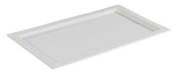 Tavă FRAMES, GN 1/1, porțelan, culoare albă | APS 82355