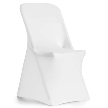 Husă pentru scaun de catering albă | FORGAST FG03819