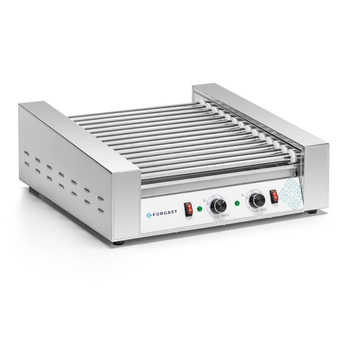 Grătar cu role pentru crenvurști, 14 role, 2.8 kW, 230 V | FORGAST FG09614