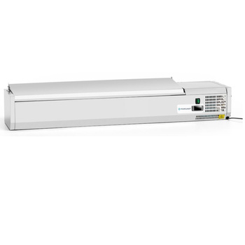 Vitrină frigorifică cu capac 7 GN 1/4 | FORGAST FG07307