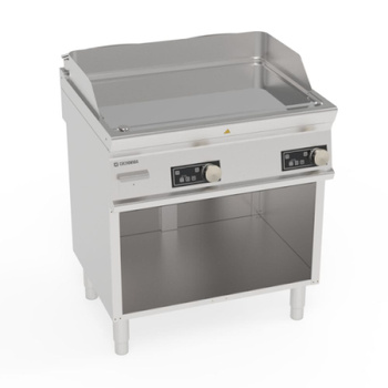 Placă netedă cromată pentru grătar 400V Tecno74 | TECNOINOX 716242