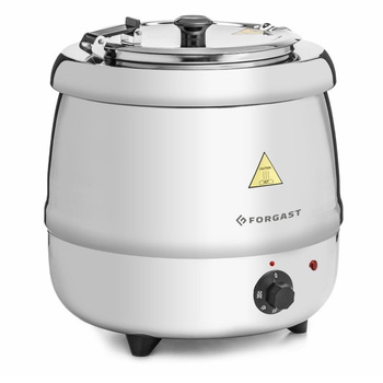 Fierbător electric de supă 10 l, carcasă din oțel inoxidabil | FORGAST FG03011