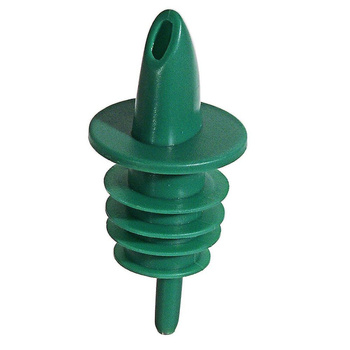 Dozator de alcool verde din polietilenă, 7 cm | CONTACTO 5852/009