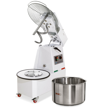 Mixer spiral (frământător), 33 l, cuva fixă, 1.1 kW, 230 V | FORGAST FG10425