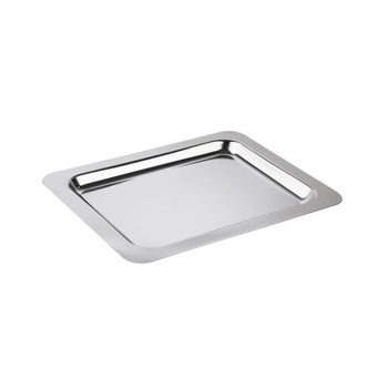 Tavă FPROFI LINE, lustruită, din oțel inoxidabil, 32.5x26.5x2 cm | APS 12100