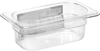 Recipient GN 1/9 adâncime 6,5 cm din policarbonat | YATO YG-00430