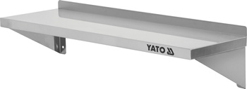 Raft suspendat simplu din oțel inoxidabil 150x30x18 cm | YATO YG-09042