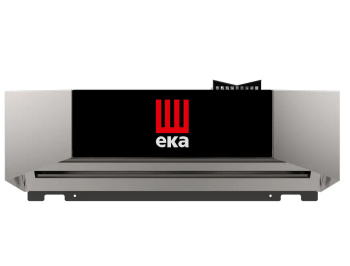 Hota de condensare pentru aragazuri cu 7 rafturi Millennial Touch Screen și mască neagră | TECNOEKA MKKC711