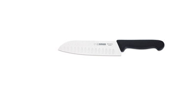 Cuțit de bucătar Santoku - 18cm, negru | GIESSER MESSER 8269 wwlk 18
