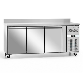 Masă frigorifică cu 3 uși, 465 l, cu agregat lateral | FORGAST FG07123