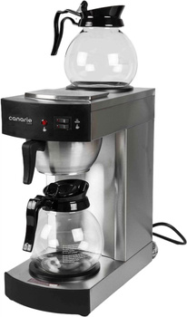 Cafetieră cu filtru, 2,2 l, cu două carafe de 1,8 l | CANARIO CAFE CC201