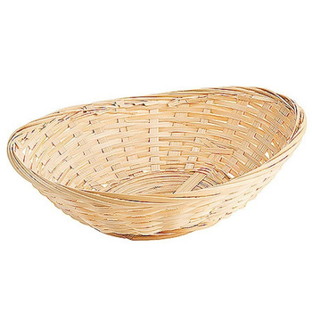 Coș oval pentru pâine, din bambus, 23x17x7 cm | CONTACTO 4885/230