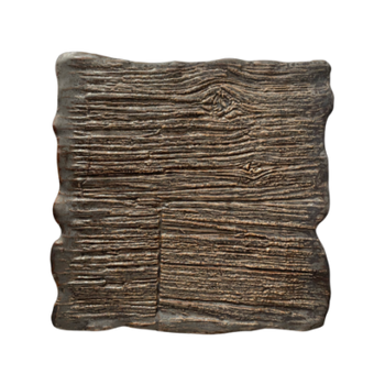 Farfurie plată dreptunghiulară Moku hematit 30 x 30 cm | KERA CERAMIKA 16.5.HEMATIT