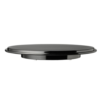 Platou pentru tort, negru, din melamină, diametru 31 cm | APS 469