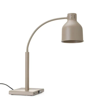Lampă pentru încălzirea preparatelor, flexibilă, bej, 220-240V/250 W, 26.8x20.3x66 cm | HENDI 273739