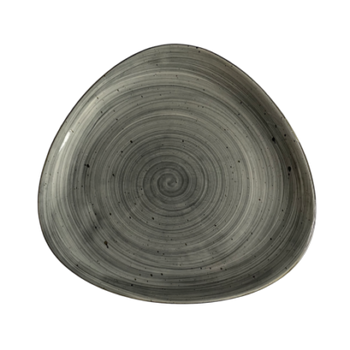 Farfurie întinsă Delta Rustic gri 30 cm | KERA CERAMIKA 15.2.RUSTIC GRI