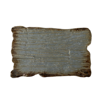 Farfurie plată dreptunghiulară Moku topaz 30 x 18 cm | KERA CERAMIKA 16.2.TOPAZ