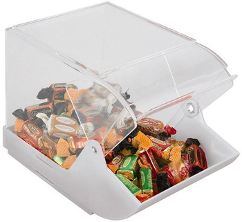 Recipient de expunere, alb, 23x14x15.5 cm | APS 11884