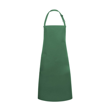 Șorț de bucătar de bază 75 x 90 cm cu cataramă verde pădure | KARLOWSKY BLS 4-32-Stck