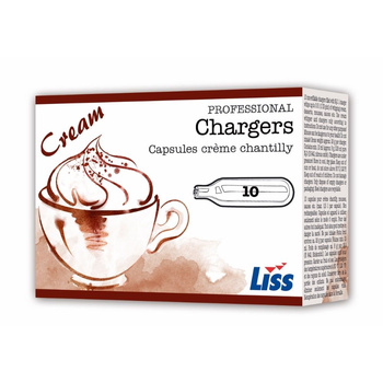 Cartușe pentru sifon de frișcă (3x10 buc.) | LISS 8g N2Ox30