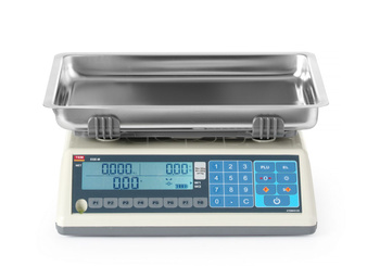Cântar de calcul cu tavă adâncă și omologare - până la 30 kg | TEM TEM030C-PZR