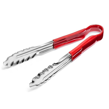 Clești de servire HACCP roșii | FORGAST FG11118