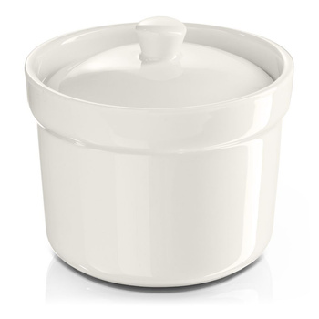 Cukiernica z pokrywą, porcelanowa, 10,16 cm, linia Prima | MODERMO MP002