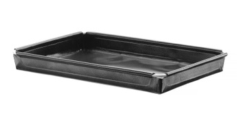 Tavă pentru cuptorul cu microunde, antiaderentă - 29x19x(H)3 cm | HENDI 808337