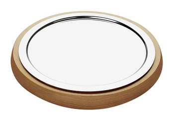 Tavă rotundă cu element de răcire, fără capac, maro 48x6 cm | APS 11542