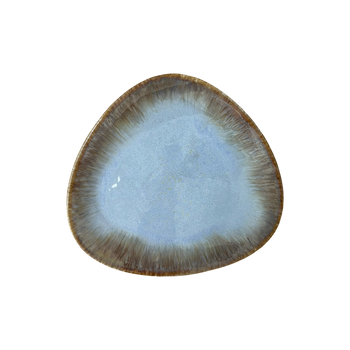 Farfurie întinsă Delta Cristall topaz 26 cm | KERA CERAMIKA 15.3.TOPAZ