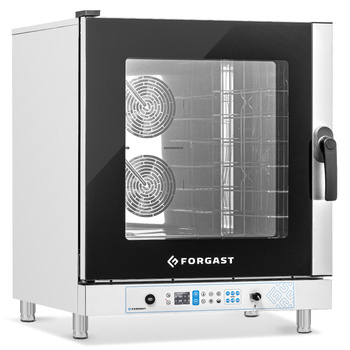 Cuptor mixt electric 6 GN 1/1 sau 6 tăvi 60x40 cm, 10.5 kW | FORGAST FG09523