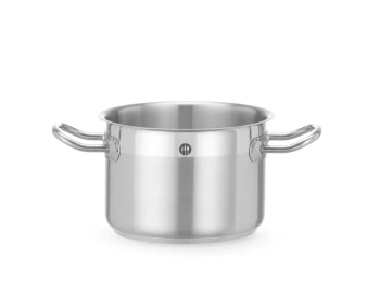 Oală medie din oțel inoxidabil Profi Line, capacitate 2,1 l, diametru 16 cm, înălțime 11 cm | HENDI 830307