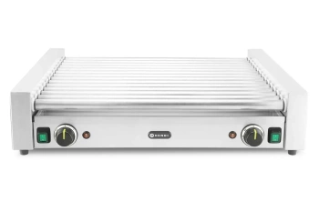 Încălzitor cu role pentru crenvurști, cu două zone, 14 role, 2 kW, 230 V | HENDI 268674