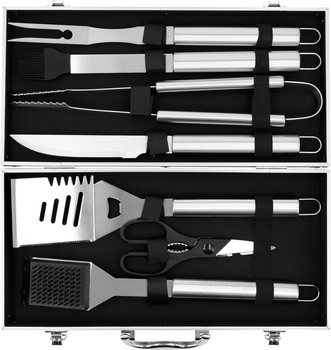 Set pentru grătar într-o cutie cu 7 piese | YATO YG-20111