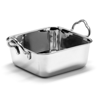 Mini tavă de copt din oțel pentru alimente pentru degete | FORGAST FG11518