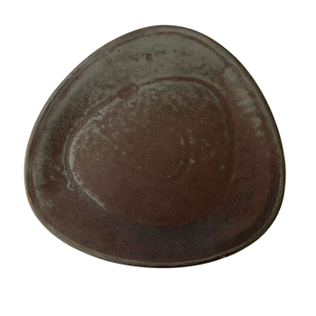 Farfurie întinsă Delta Cristall hematit 30 cm | KERA CERAMIKA 15.2.HEMATIT