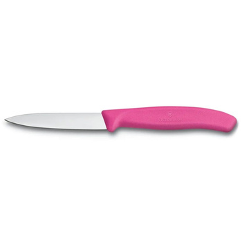 Cuțit pentru legume Swiss Classic roz lungimea lamei 8 cm roz | VICTORINOX 6.7606.L115