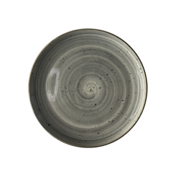 Farfurie întinsă Still Rustic crem 27 cm | KERA CERAMIKA 14.2.RUSTIC GRI