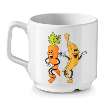 Kubek porcelanowy dla dzieci, 250 ml, średnica 8 cm | MODERMO MP051