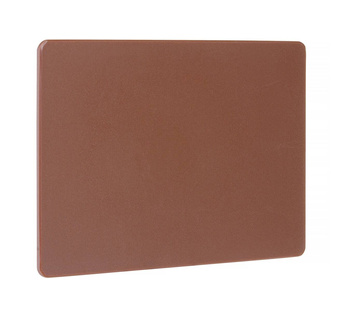 Placă din polietilenă HACCP, maro GN 1/1 | HENDI 826843