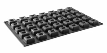 Formă din silicon SQUARE, 57x37.5x(H)2.5 cm | HENDI 677261