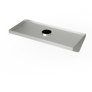 Hota centrală din oțel inoxidabil 220x170 cm | FORGAST