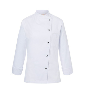 Bluză de bucătar Larissa albă | KARLOWSKY JF 3-3